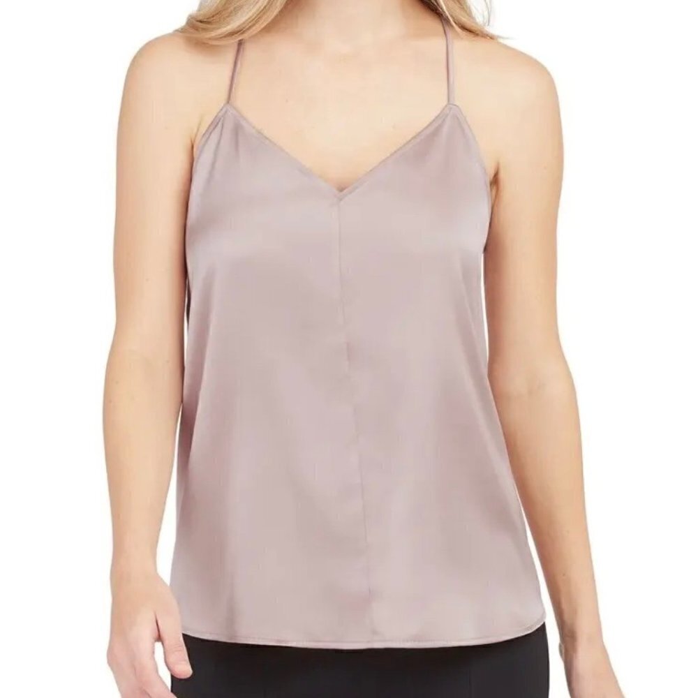 NWT Spanx V-Neck Racerback Cami Size M Paradise Sand